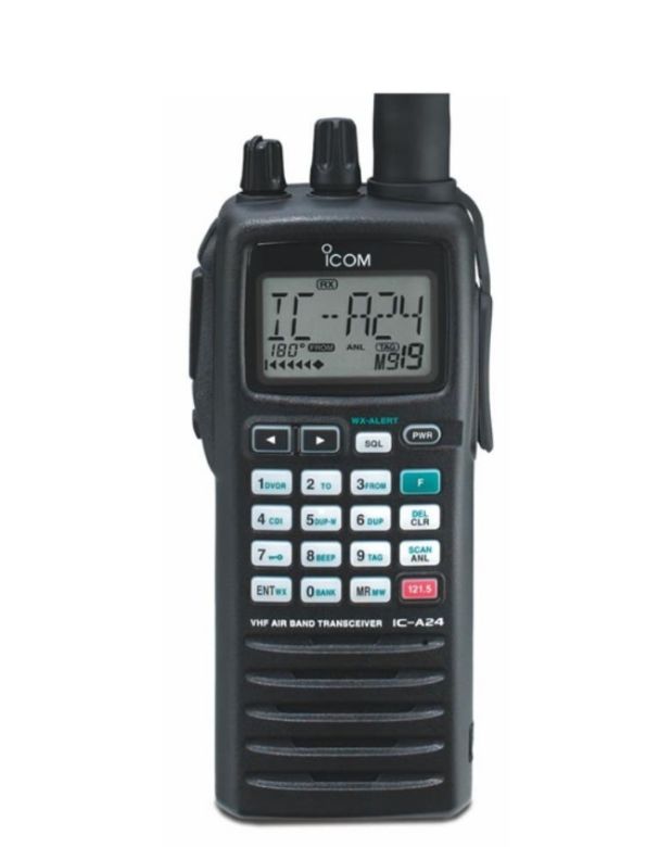 ICOM IC-A24 Air Band Transceiver Walkie-Talkie