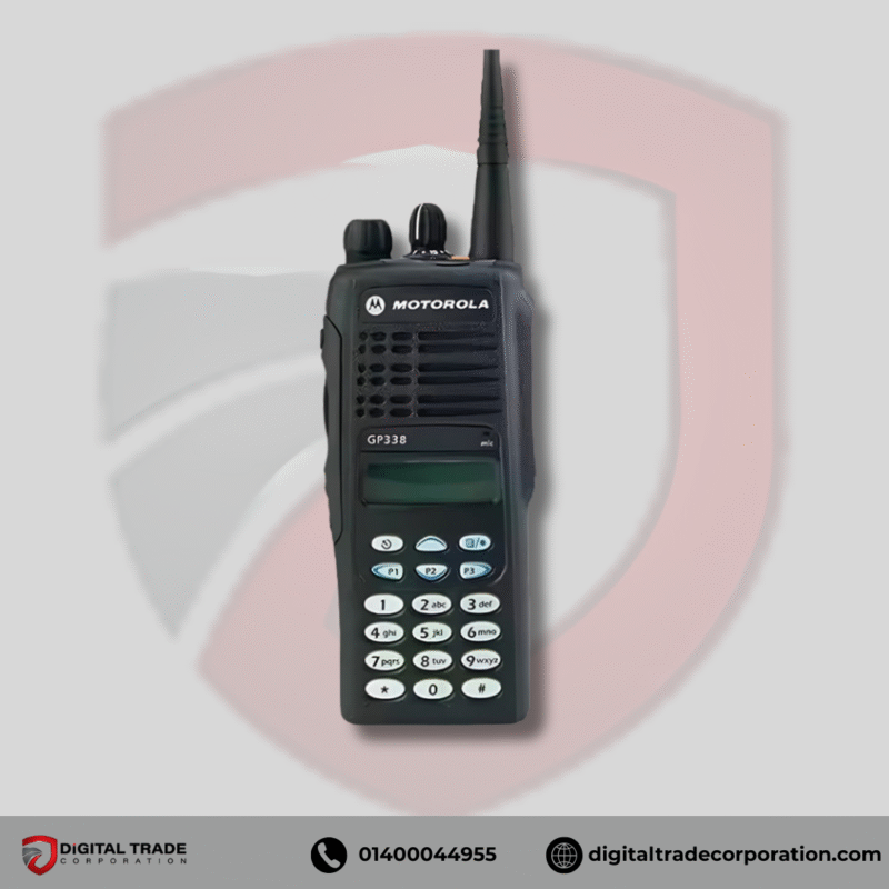 MOTOROLA GP 338 UHF/VHF Handheld Two-Way Radio