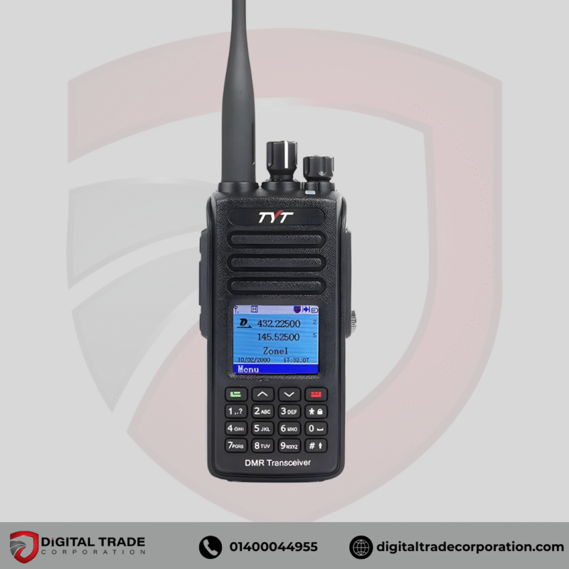 TYT MD-UV390 Dual Band DMR Radio | Waterproof IP67 Walkie Talkie