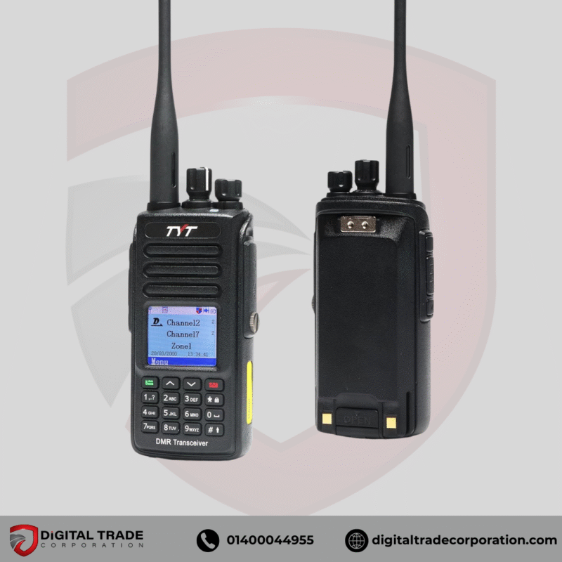 TYT MD-UV390 Dual Band DMR Radio | Waterproof IP67 Walkie Talkie - Image 2