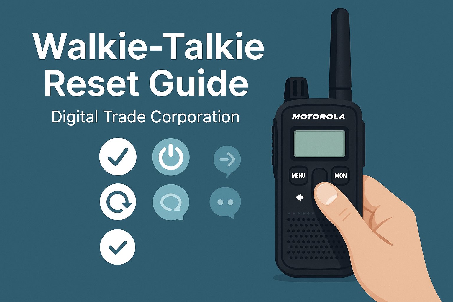 Motorola Walkie-Talkie Reset Guide