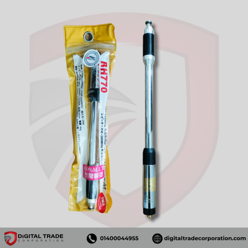 RH 770 SMA-Male Dual Band VHF/UHF Telescopic Antenna (144/430 MHz)  High Gain, Retractable & Extended Range - Image 3