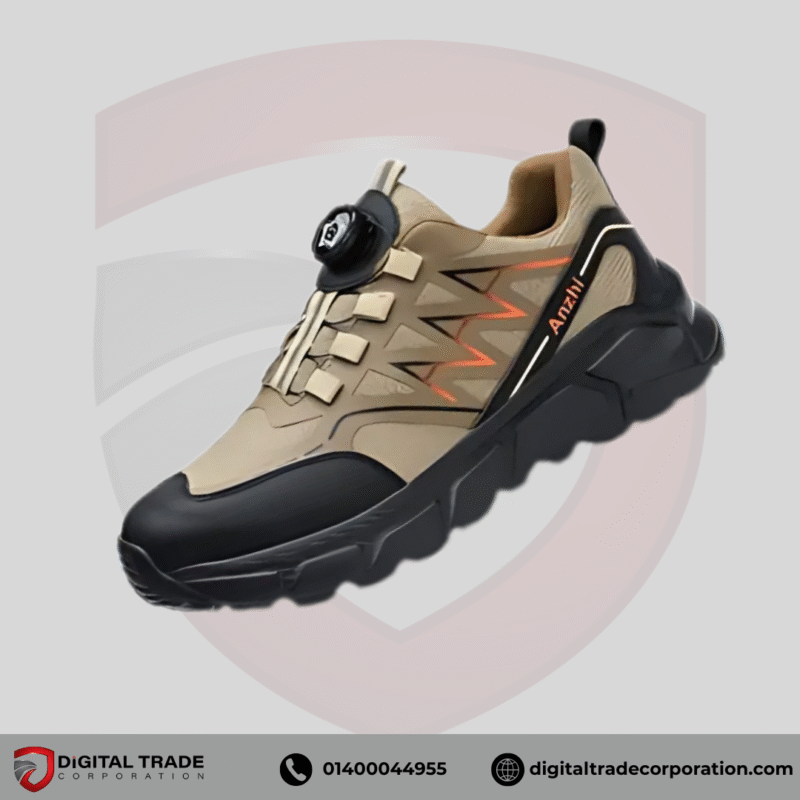 RM212 Safe Safety Shoes  Steel Toe, Anti-Puncture & Slip-Resistant Work Footwear
