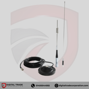 UAYESOK 2m/70cm Dual Band Magnetic Antenna – Car, SUV, Ham Radio & Scanner