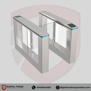 Wide Lane Swing Barrier Gate 1100mm - SUS304 with RFID for Handicap Access