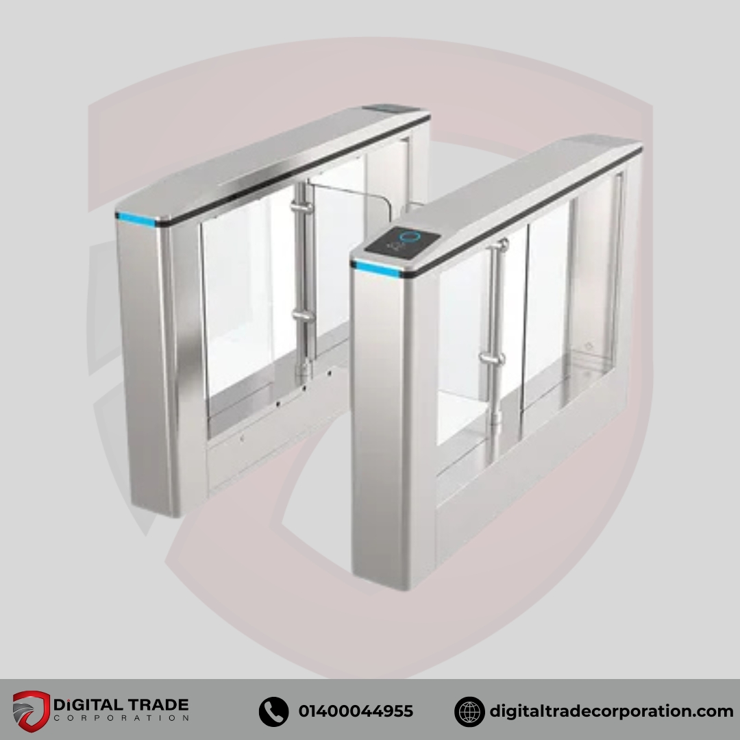 Wide Lane Swing Barrier Gate 1100mm - SUS304 with RFID for Handicap Access 2 Wide Lane Swing Barrier Gate 1100mm - SUS304 with RFID for Handicap Access - Image 2