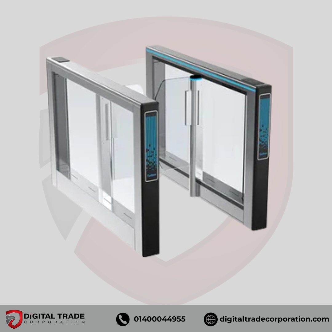 SUS304 RS485 Swing Turnstile Gate with RFID 2 SUS304 RS485 Swing Turnstile Gate with RFID - Image 2