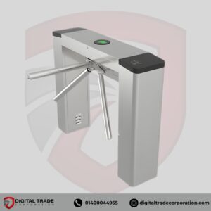 Semi-Automatic RFID & QR Code Tripod Turnstile Gate