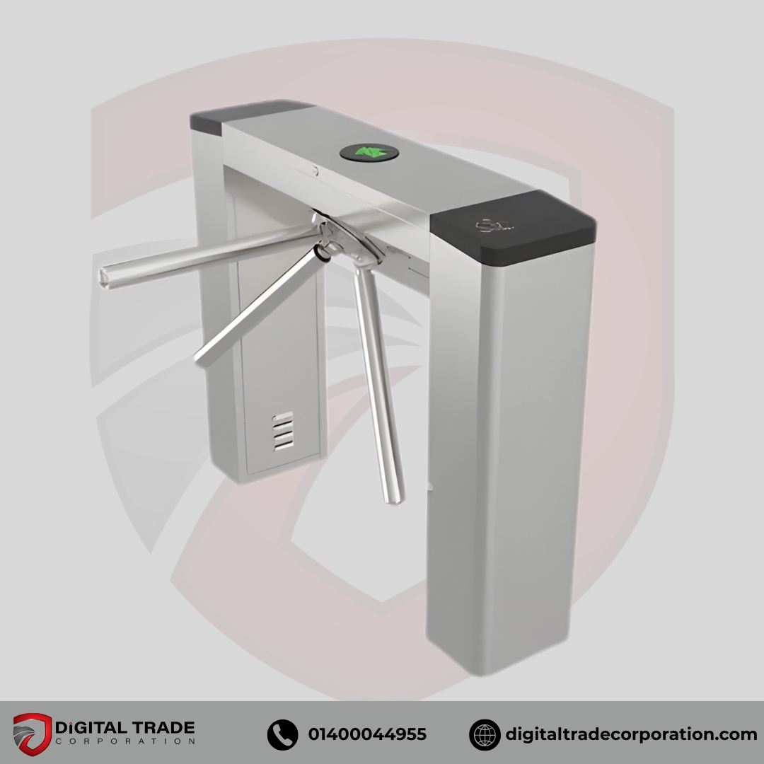 Semi-Automatic RFID & QR Code Tripod Turnstile Gate 1 Semi-Automatic RFID & QR Code Tripod Turnstile Gate