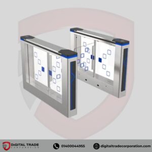Optical Swing Barrier Gate with Brushless Motor - 900 mm Wide Lane