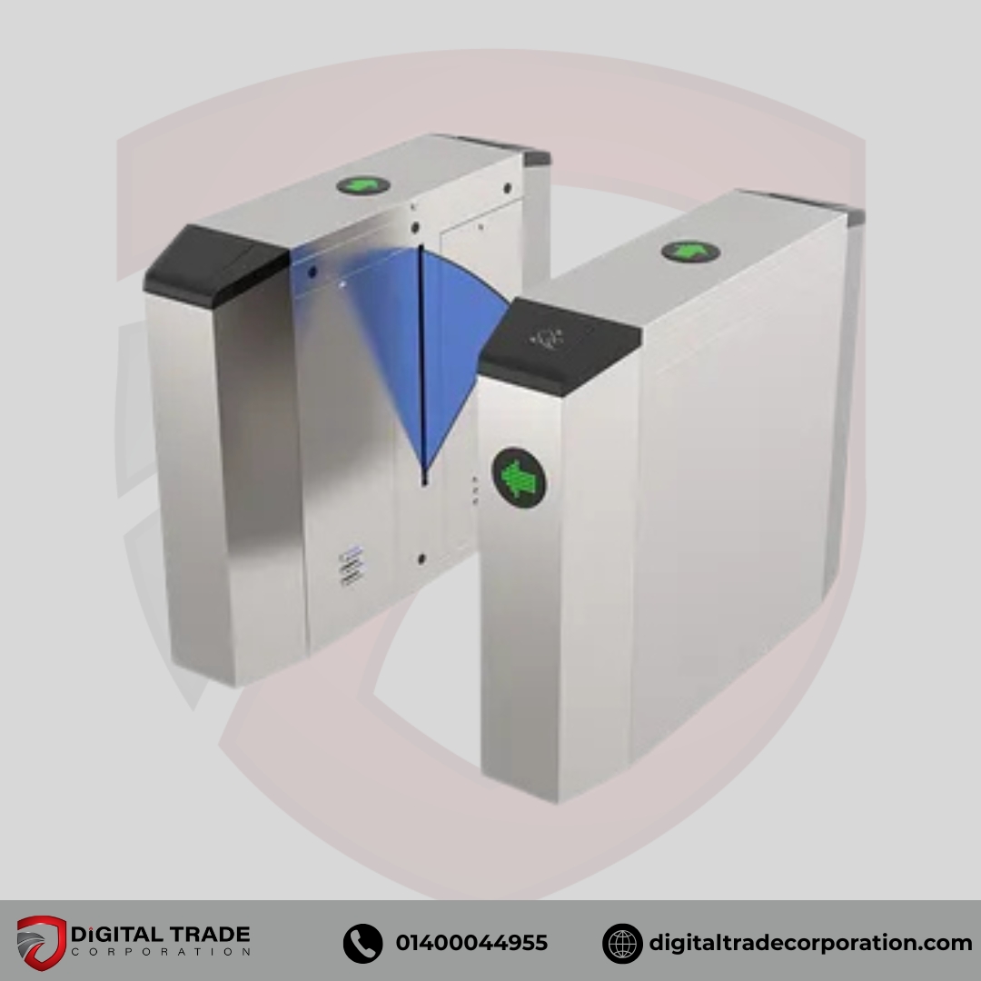 3‑Pairs Retractable Automatic Flap Barrier Gate (SUS304) 1 3‑Pairs Retractable Automatic Flap Barrier Gate (SUS304)